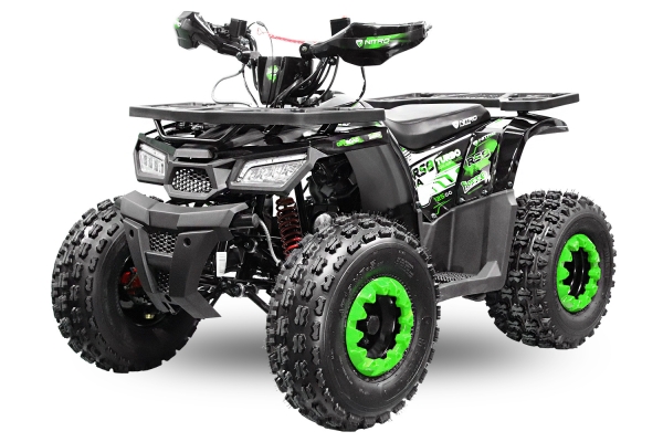 NITRO MOTORS 125cc midi Kinder Quad Rocco RS8-A Platin